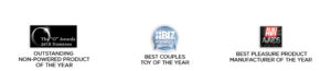 Nominated for couples toy of the year and best pleasure product manufacturer